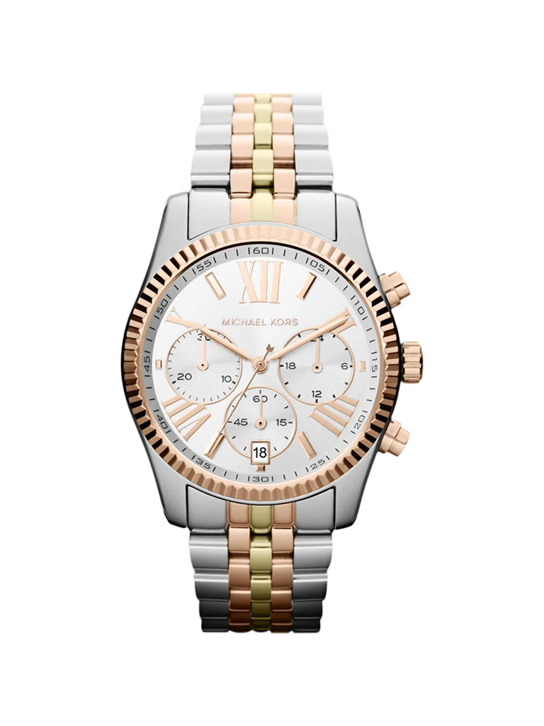 Michael Kors Femme Montre Chronographe Lexington MK5955