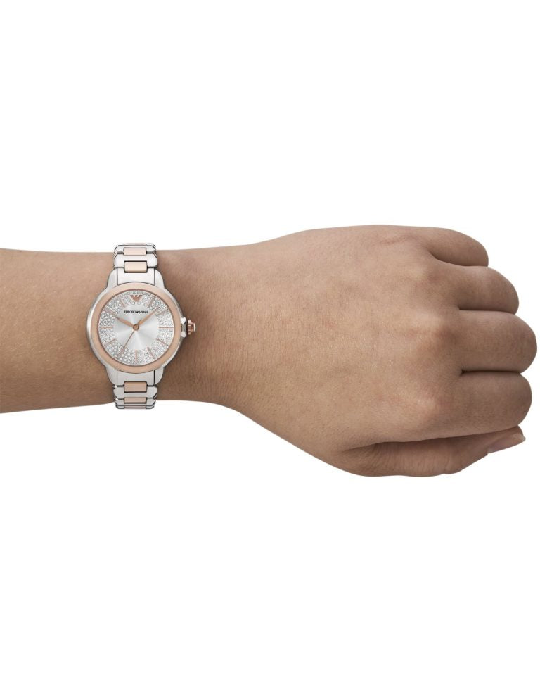 Montre Emporio Armani Mia Bicolore Rosé Pour Femme, AR11643