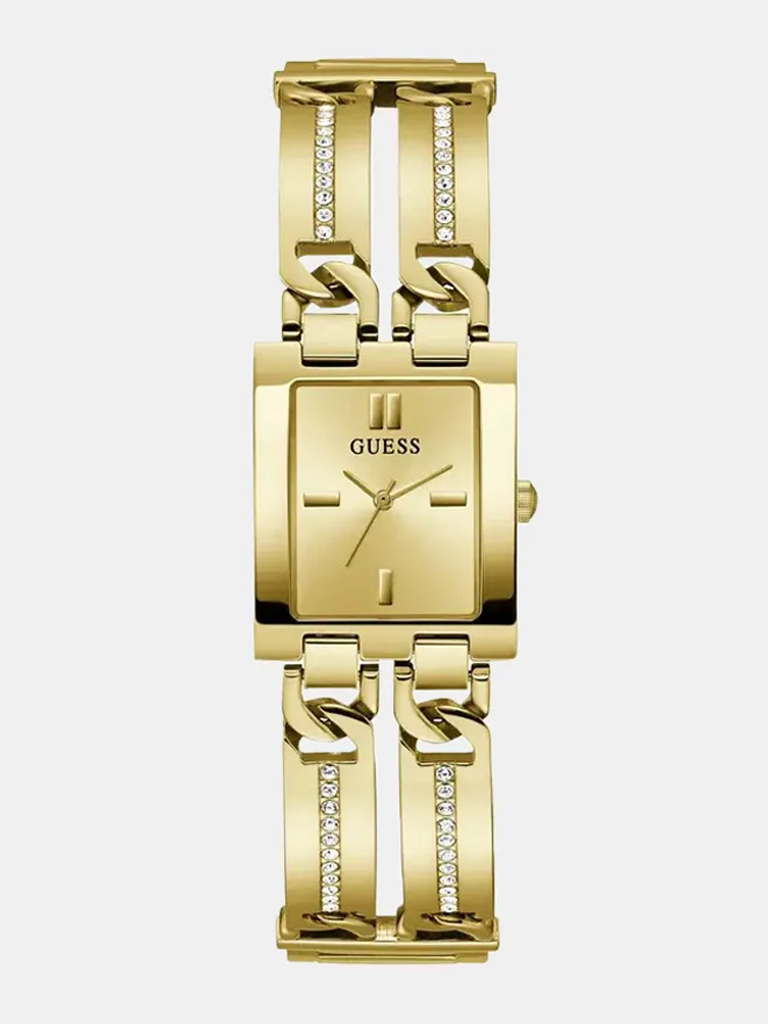 GUESS Ladies Gold Tone Analog Watch, GW0668L2