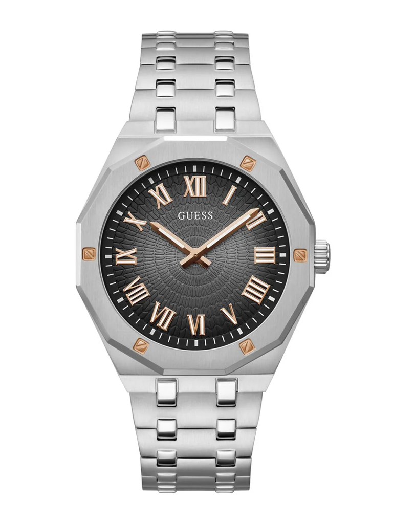 Montre Guess Asset Silver pour Homme - GW0575G1