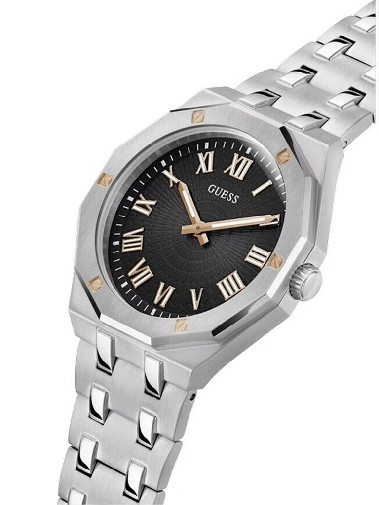 Montre Guess Asset Silver pour Homme - GW0575G1