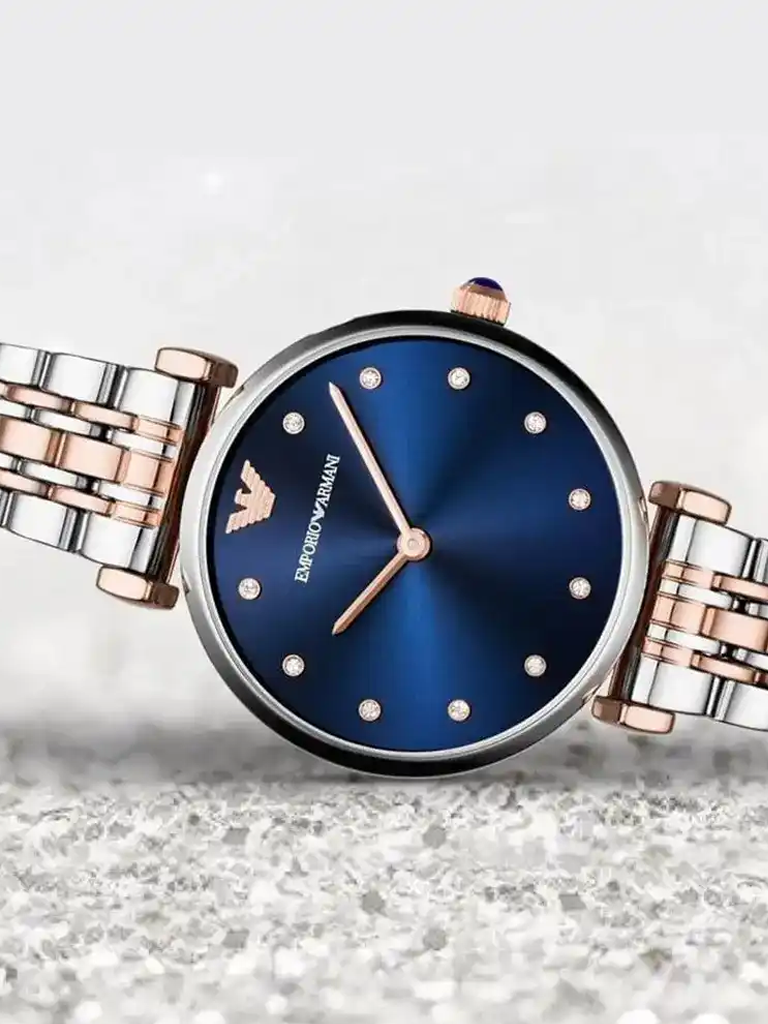 Montre Emporio Armani Gianni T Bar pour femme - AR11092